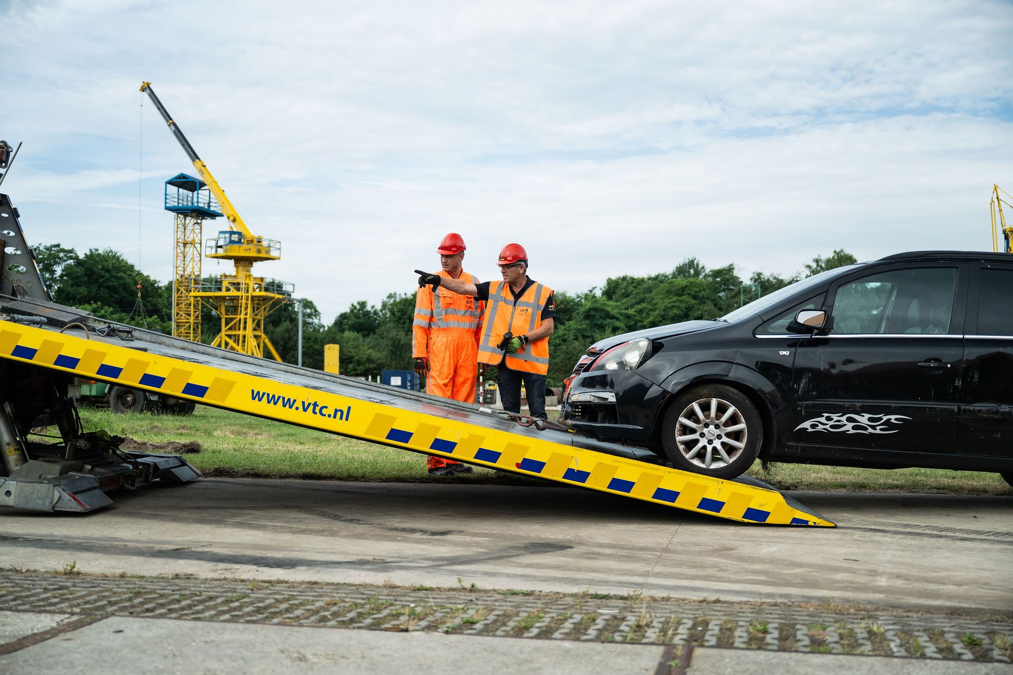 Chauffeur Lichte berging