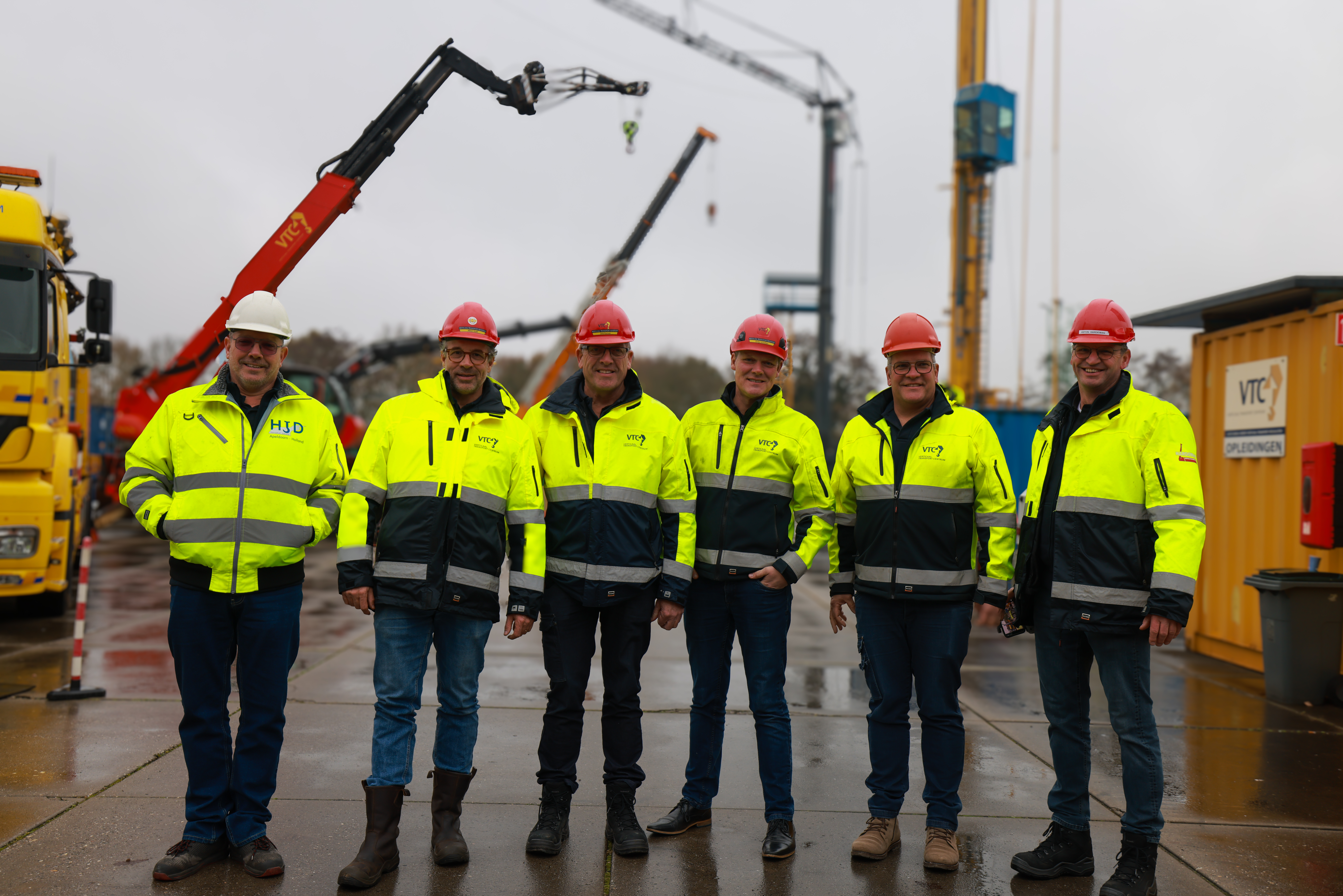 Groepsfoto instructeurs VTC